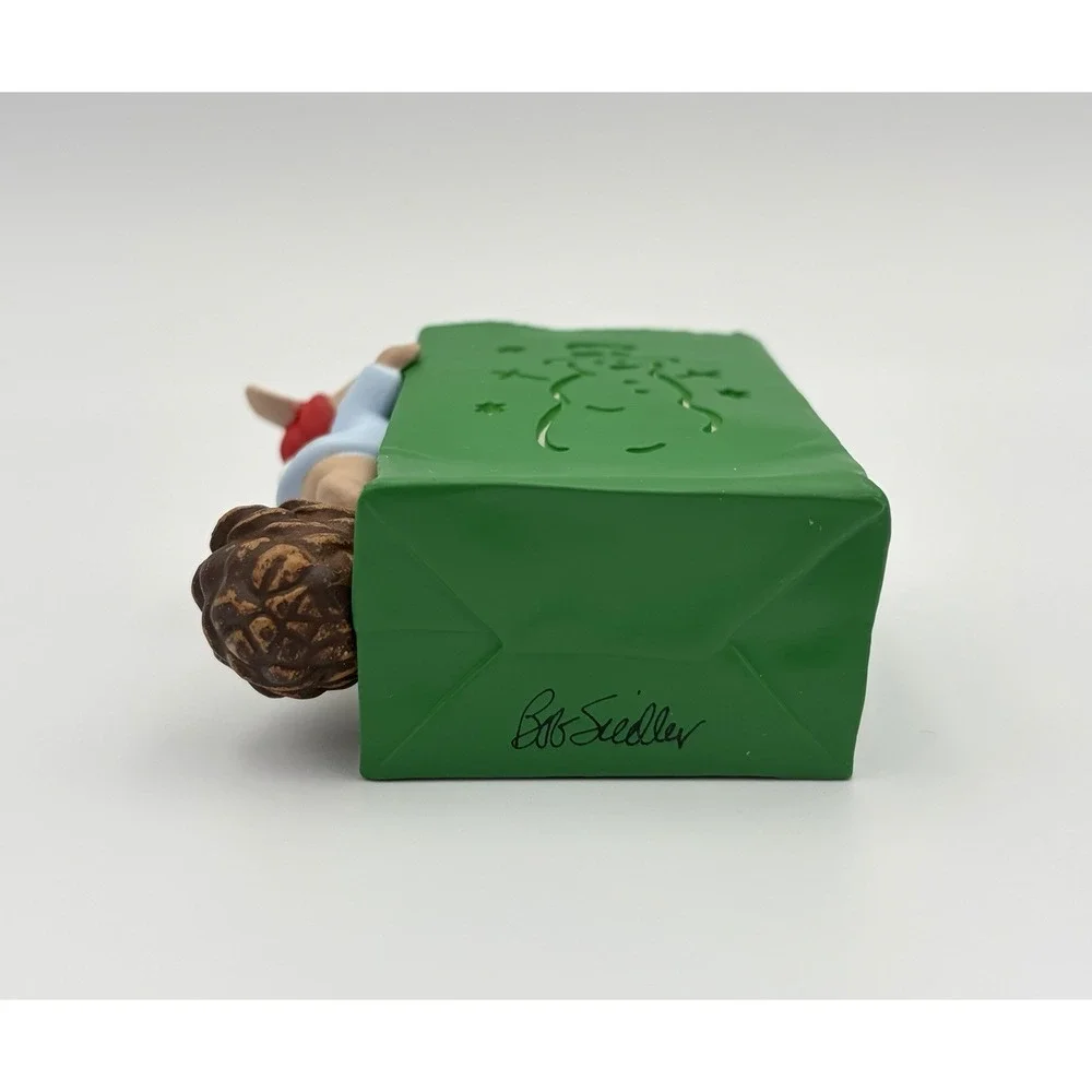 1997 Hallmark Keepsake Ornament Chris Mouse Luminaria Magic Light 13th Vintage